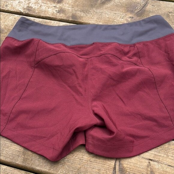 Goal Five Excel shorts size M Burgundy and Gray - Picture 3 of 5